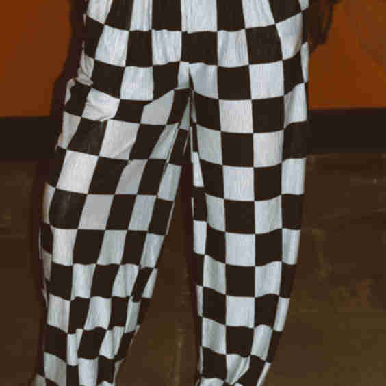 Checkmate Wide Leg Pant