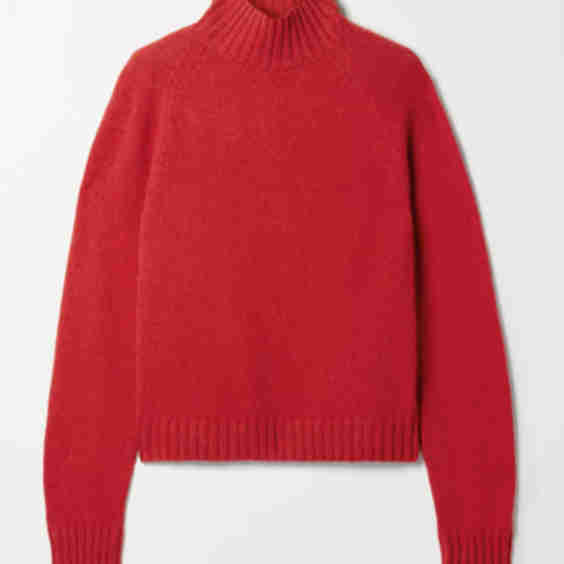 Relaxed Turtleneck Sweater