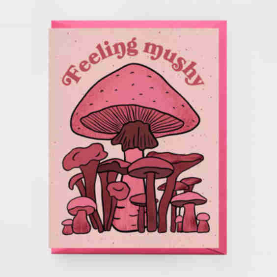 Mushroom Love Greeting Card