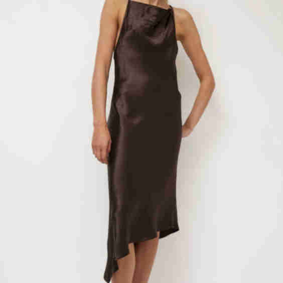 Crossback Halter Dress
