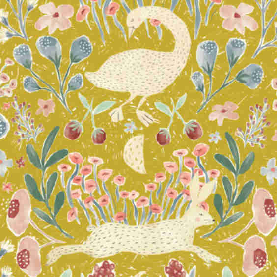 Sweet Dreams Wallpaper - Marigold