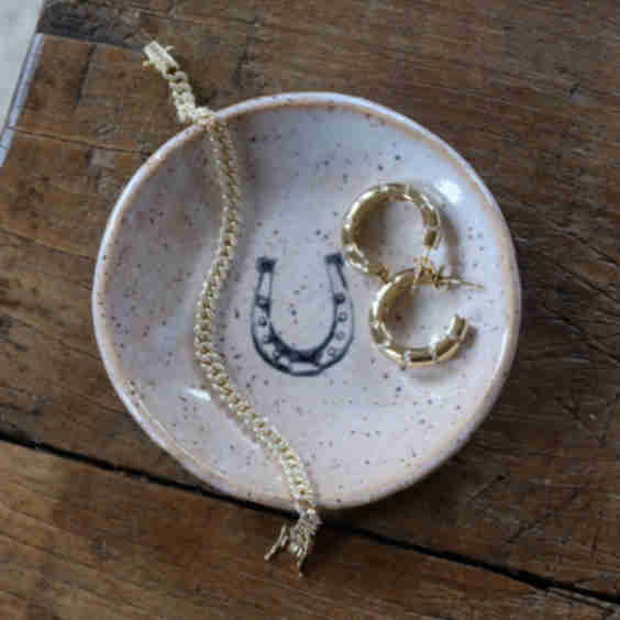 Horseshoe Trinket Dish