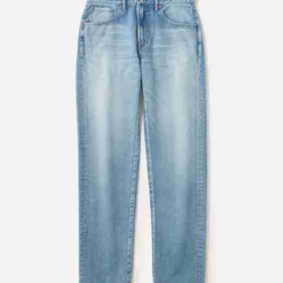 Light Straight Jeans 9 Oz Medium 