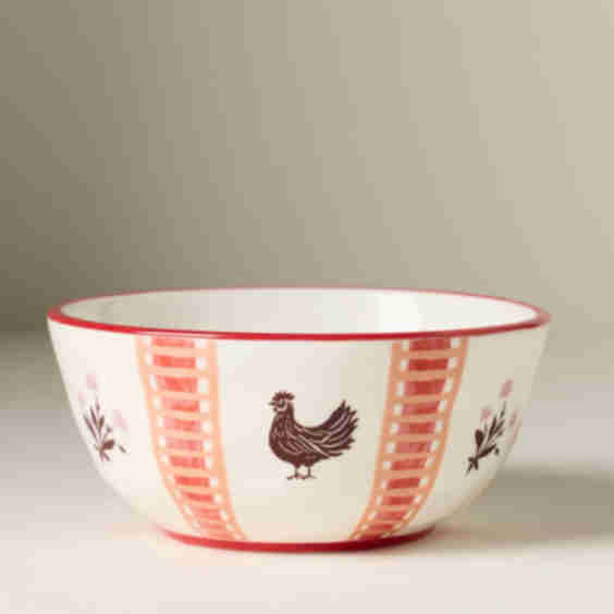 Stoneware Yogurt Bowl