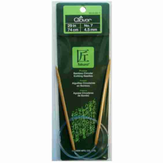 Takumi Bamboo Knitting Needles Circular 29" 