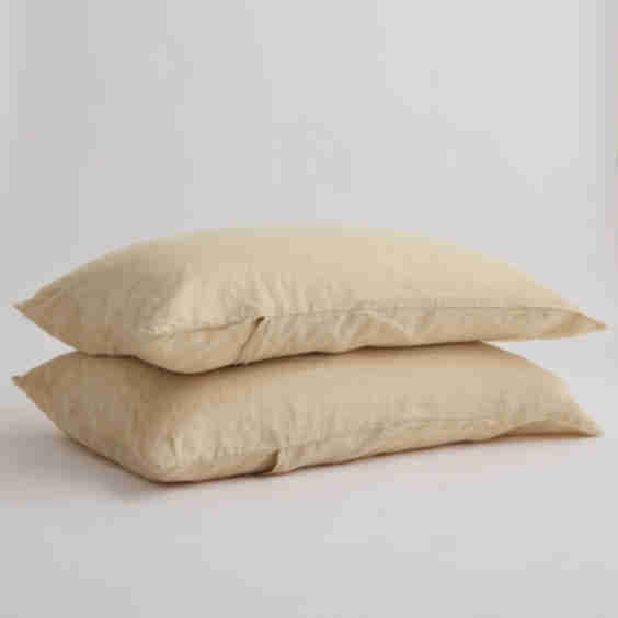 French Flax Linen Pillowcase Set