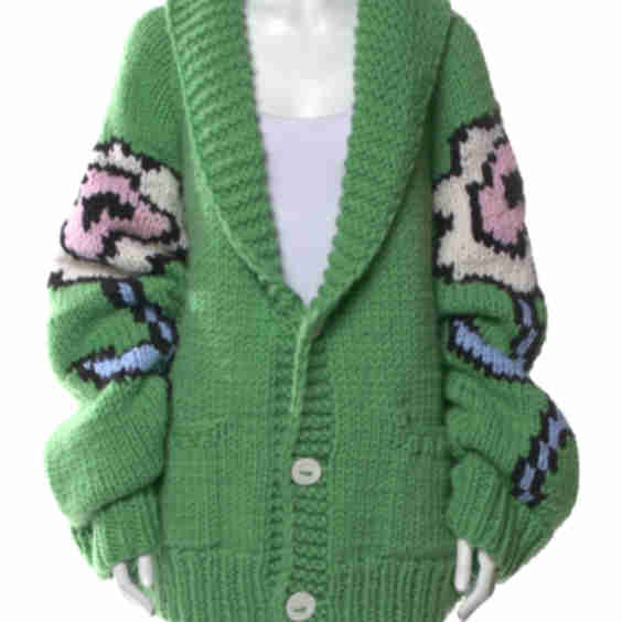Wool Printed Sweater