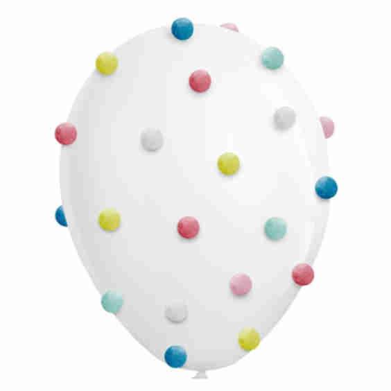 Pom Pom Diy Balloon Kit