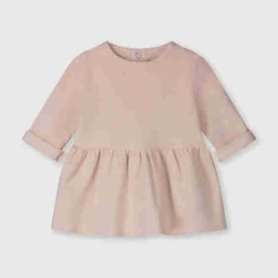 Baby Dress w/ Snaps GOTS