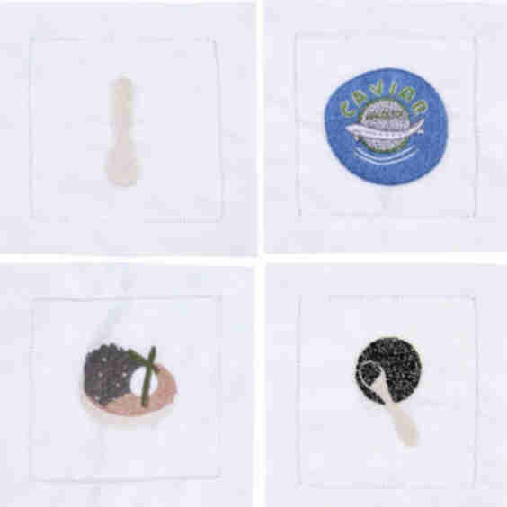 Cocktail Napkins Set Of 4