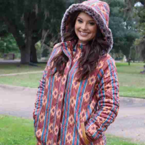 Aztec Quilted Small Jacket