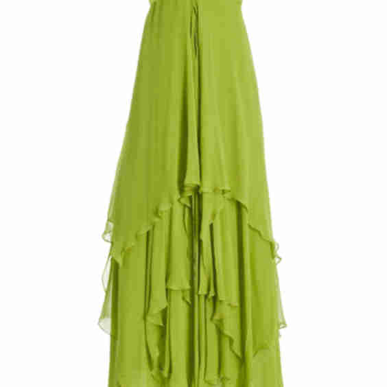 Ruffle Maxi Dress with Spaghetti Straps
