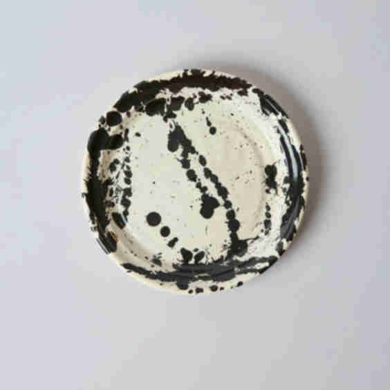 Montegranaro Splatterware Side Plate