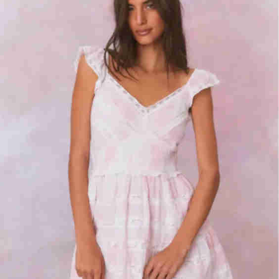 Finny Upcycled Cotton Mini Dress