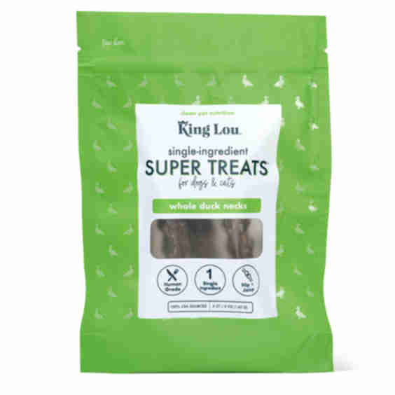 Whole Duck Necks Pet Treats 5-Count Pouch