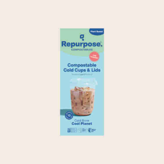 Compostable Cold Cups & Lids (16 oz)