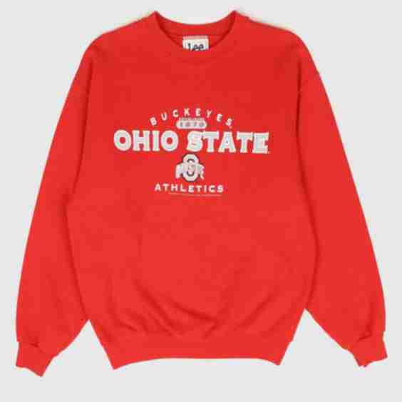 Vintage Ohio State Athletics Crewneck
