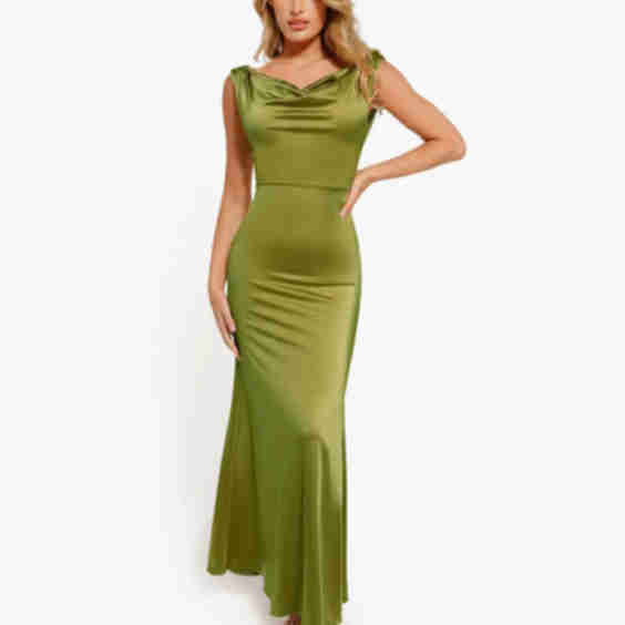 Shapewear Convertible Shine Sculpting Mermaid Dress
