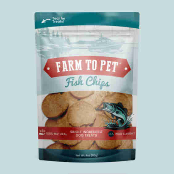 Fish Chips for Dogs 