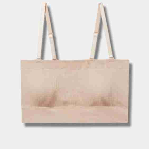 Unlined Seamless Rib Bandeau