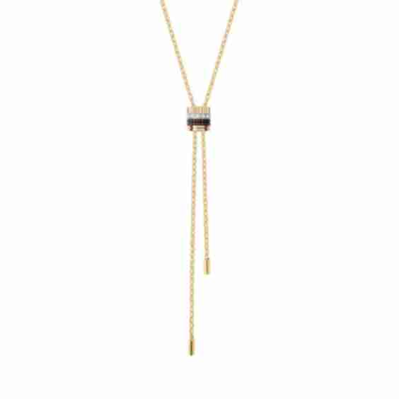 Quatre Tie Necklace, Small Model