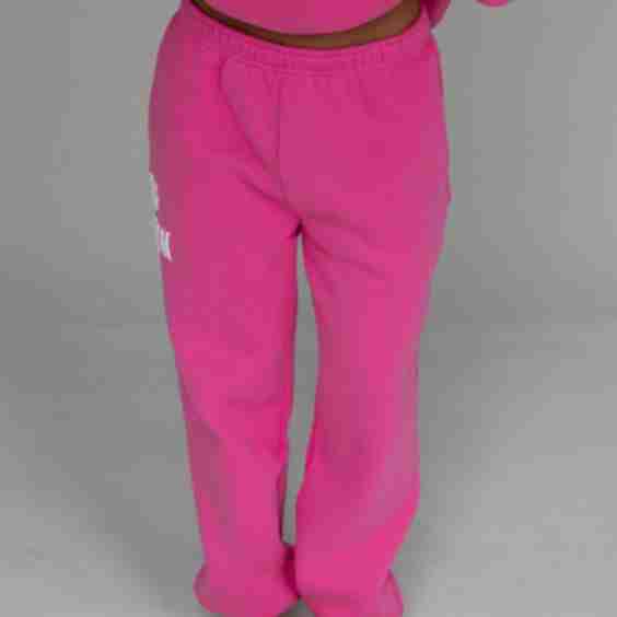 Brand Fleece Sweatpant 