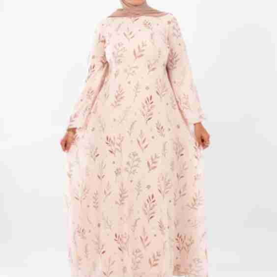 Whispering Branches Modest Maxi Dress