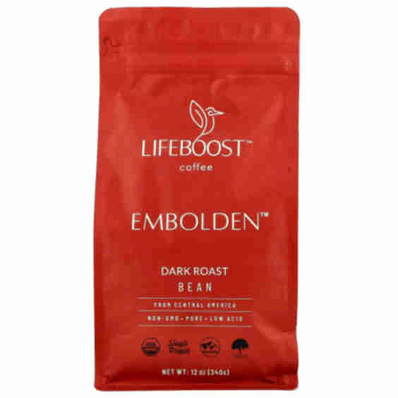 Coffee Embolden Bean Dark Roast 12 Oz 340 G