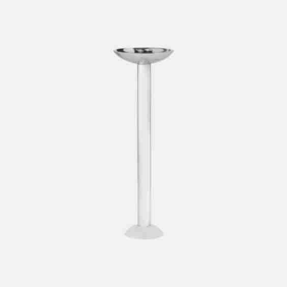 Champagne Low Stainless Steel Candle Holder