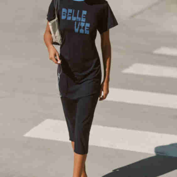 Cotton Midi Shirt Dress