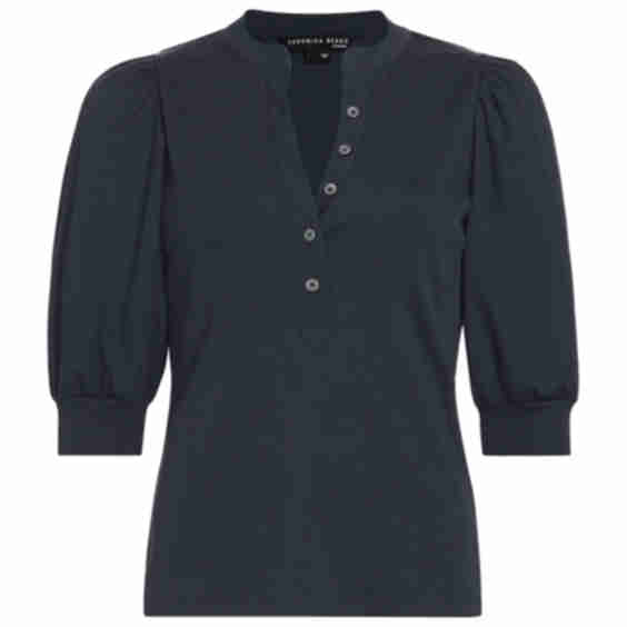 Coralee Puff-Sleeve Top