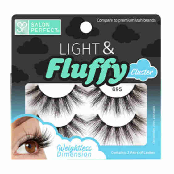 Light & Fluffy 695 Cluster Lash, 2 Pairs