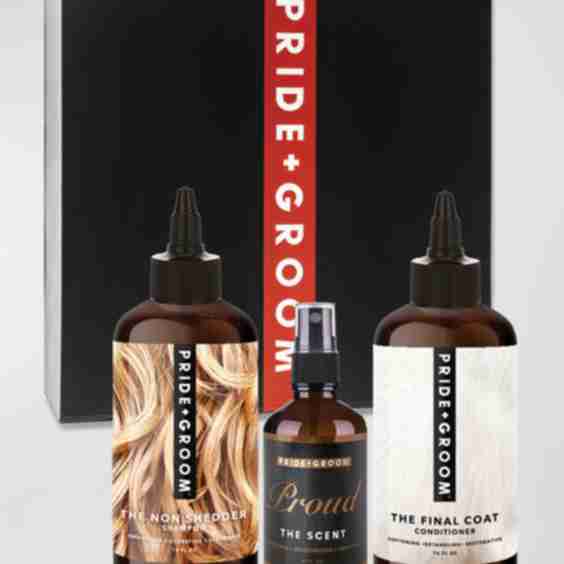 The Non-Shedder Luxe Dog Grooming Gift Set