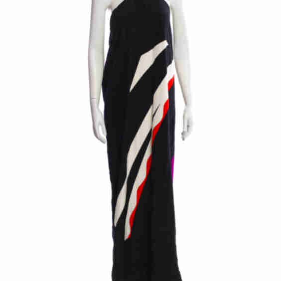 Silk Long Dress (Pre-Owned)