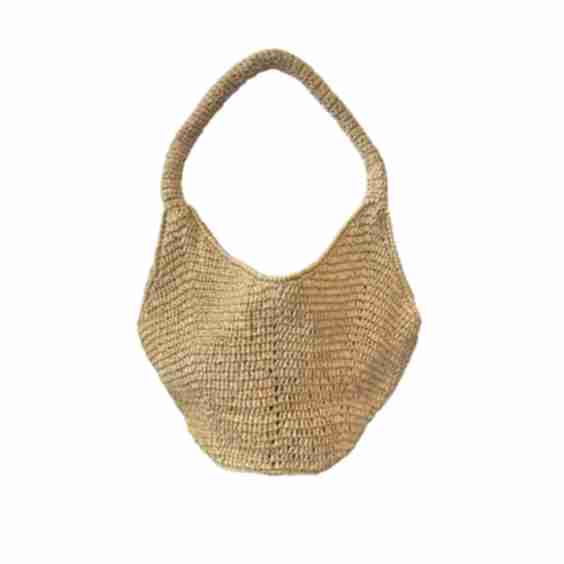 Handwoven Raffia Tote Handbag