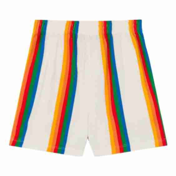 Rainbow Poodle Shorts