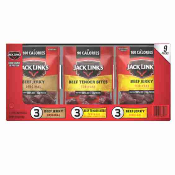 Beef Jerky Variety Pack, 9 pk