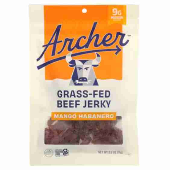 Grass-Fed Beef Jerky Mango Habanero