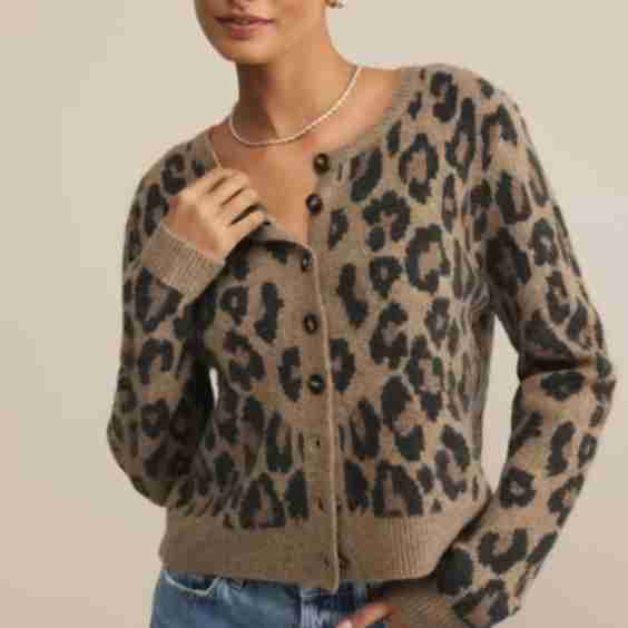 Wild Outlook Leopard Cardigan