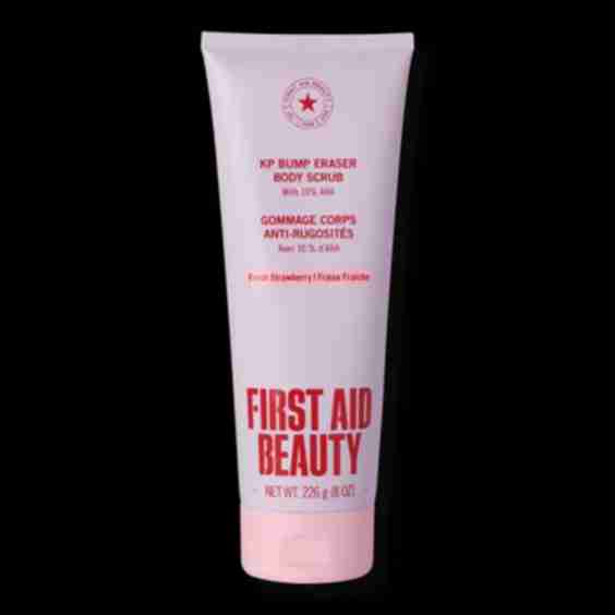 KP Bump Eraser Body Scrub 10% AHA - Fresh Strawberry 8 oz