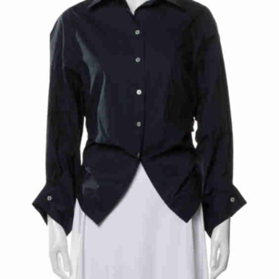 Long Sleeve Button-Up Top (Pre-Owned)
