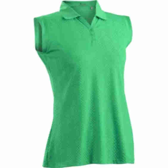 Grace Sleeveless Polo Top