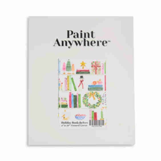 Holiday Bookshelf Acrylic Painting Set