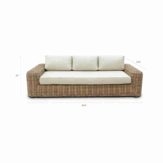 Puglia 3 Seat Sofa
