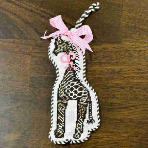 2025 Chart For Charity - Grace The Giraffe With Bow Benefitting Yambi Rwanda