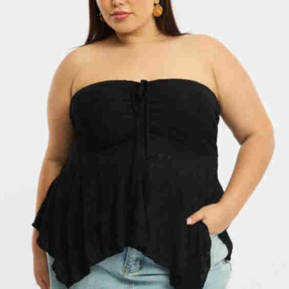 Lace Bandeau Top