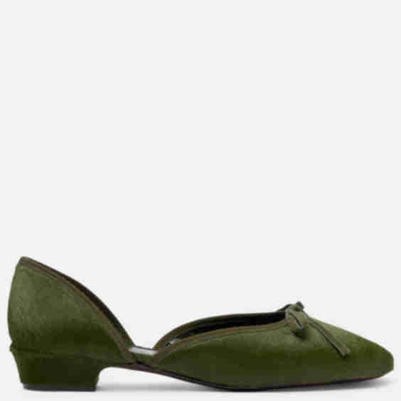 24/7 Calf Hair D’Orsay Ballet Flats