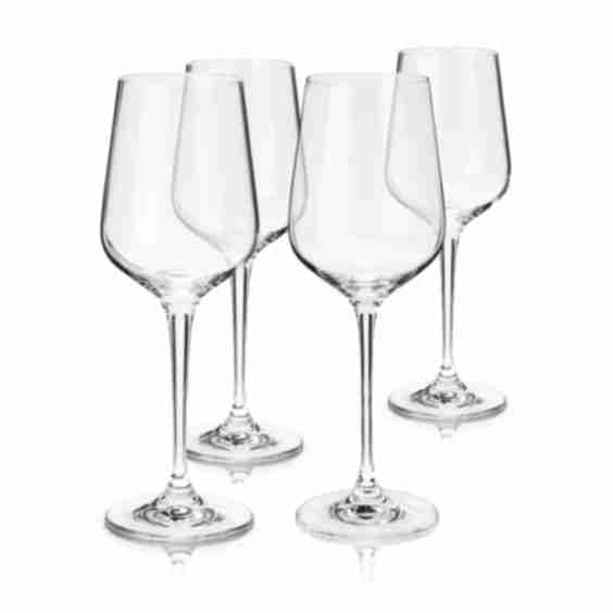 Reserve Inez Crystal Chardonnay Glasses Set Of 4