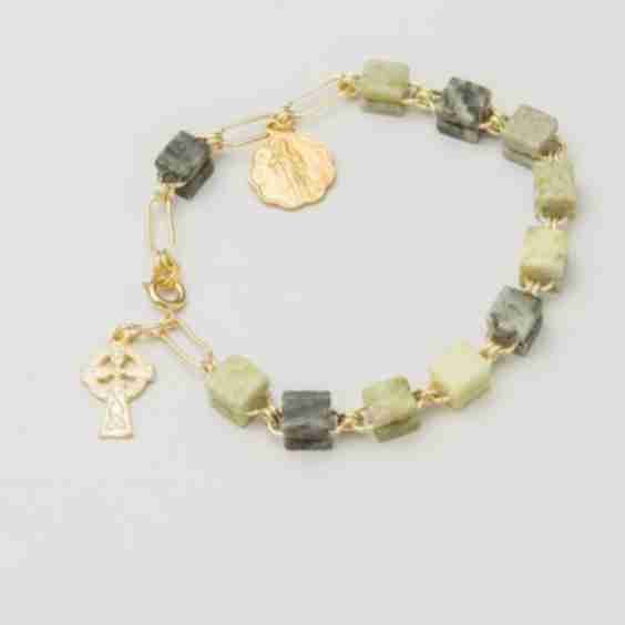 Marble Rosary Bracelet