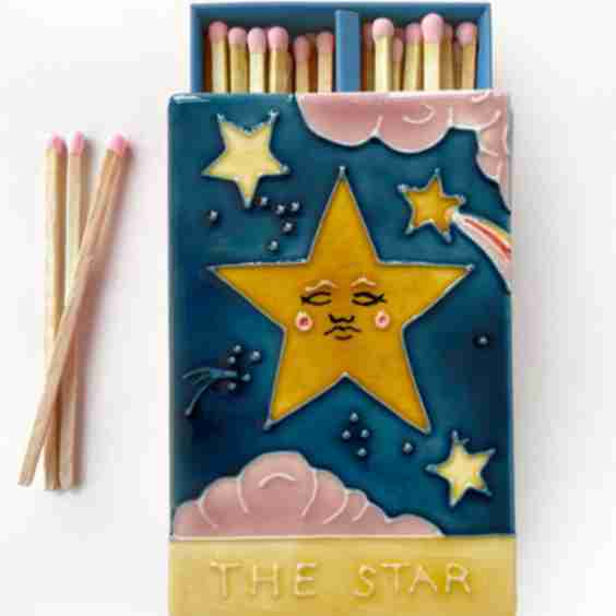 The Star Ceramic Matchbox